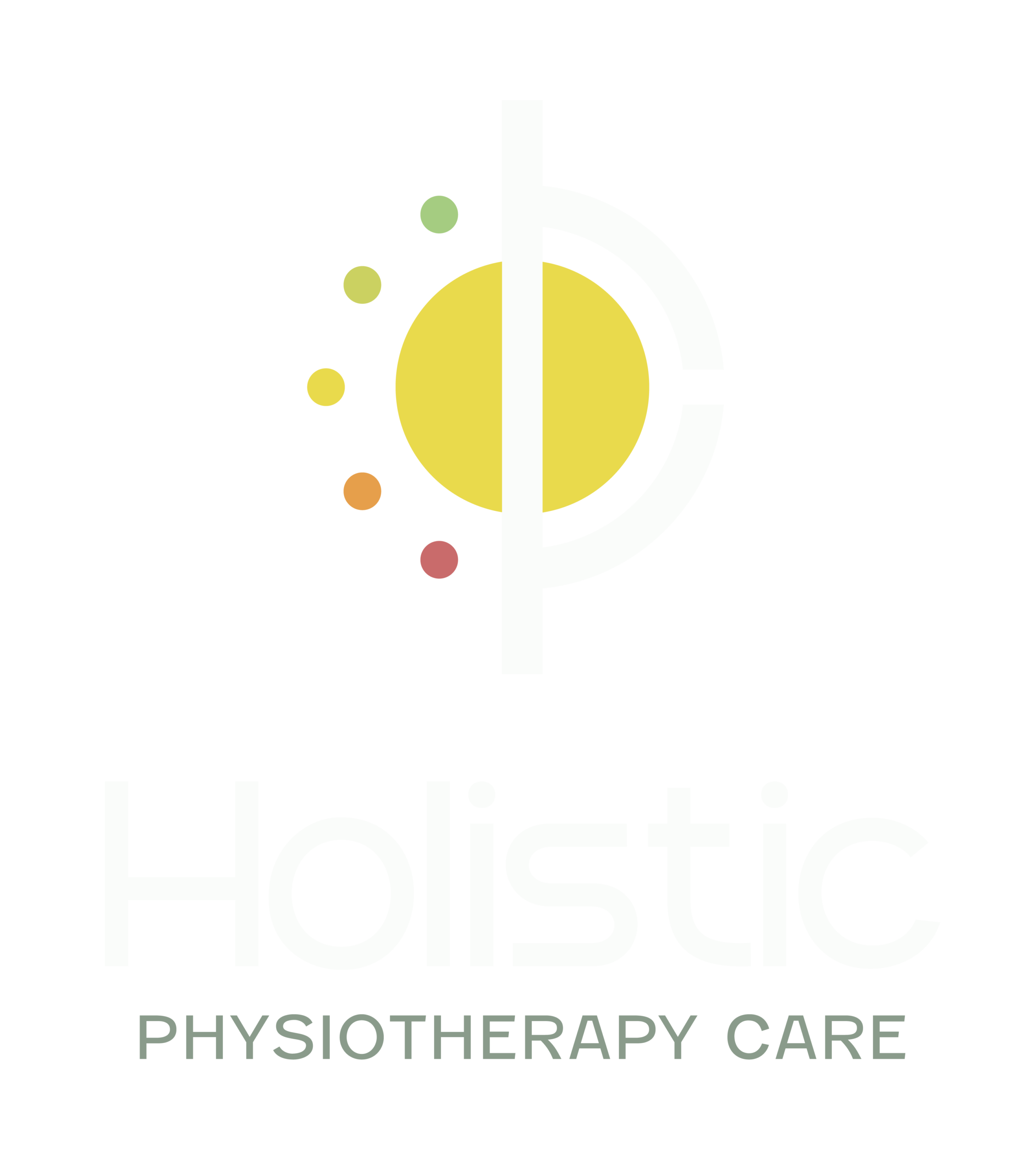 Holistic Physiotherapy Care - Stacked Logo (Light)